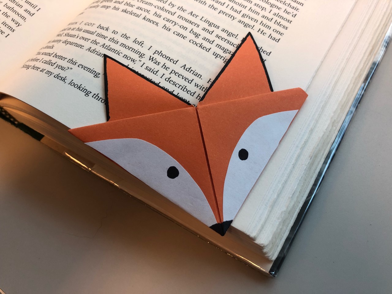 Take Home Kit: Origami Fox Bookmark | Metropolitan Library System